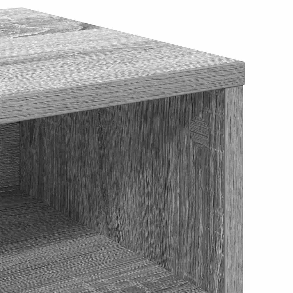 vidaXL Κομοδίνο Γκρι Sonoma 40x30x30 εκ. από Επεξεργασμένο Ξύλο