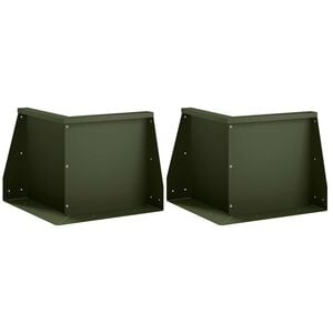vidaXL &Tau;&omicron;ί&chi;&omicron;&sigmaf; &Sigma;&tau;ή&rho;&iota;&xi;&eta;&sigmaf; 2 &tau;&mu;&chi;. 50 x 50 x 30 &epsilon;&kappa; &Alpha;&tau;&sigma;ά&lambda;&iota; &Lambda;&alpha;&delta;ί