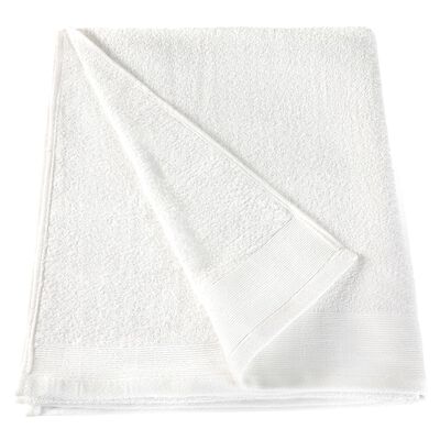 vidaXL Πετσέτες Μπάνιου 25 τεμ. Λευκές 350 γρ/μ² 100 x 150 εκ. Βαμβάκι