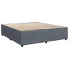 vidaXL &Kappa;&rho;&epsilon;&beta;ά&tau;&iota; Boxspring &mu;&epsilon; &Sigma;&tau;&rho;ώ&mu;&alpha; &Sigma;&kappa;&omicron;ύ&rho;&omicron; &Gamma;&kappa;&rho;&iota; 200x200 &epsilon;&kappa;. &Beta;&epsilon;&lambda;&omicron;ύ&delta;&iota;&nu;&omicron;