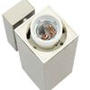 vidaXL Εξωτερικά Φωτιστικά Τοίχου 2 pcs Ασημί 10.5 x 6 x 35 εκ.