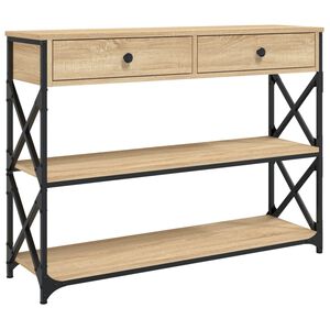 vidaXL &Tau;&rho;&alpha;&pi;έ&zeta;&iota; &Kappa;&omicron;&nu;&sigma;ό&lambda;&alpha; Sonoma &Delta;&rho;&upsilon;&sigmaf; 100x28x75 &epsilon;&kappa;. &Epsilon;&pi;&epsilon;&xi;&epsilon;&rho;&gamma;&alpha;&sigma;&mu;έ&nu;&omicron; &Xi;ύ&lambda;&omicron;
