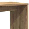 vidaXL Side Table Artisan Oak 59x36x38 cm Κατασκευασμένο ξύλο