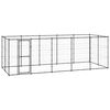vidaXL Κλουβί Σκύλου Εξωτερικού Χώρου 12,1 μ² από Ατσάλι