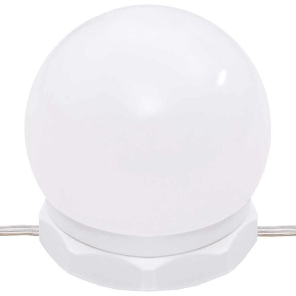 vidaXL Μπουντουάρ με LED Φώτα Sonoma Δρυς 96 x 40 x 142 εκ.