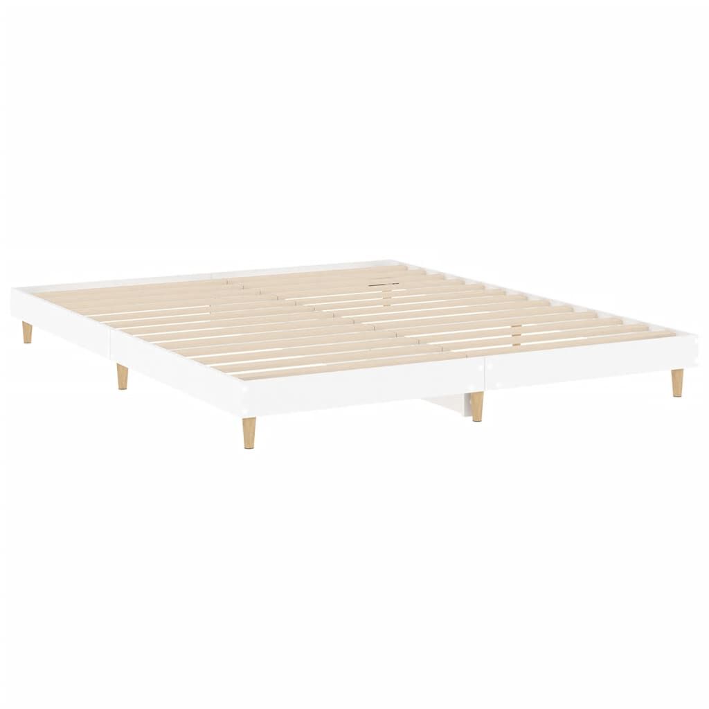 vidaXL Πλαίσιο κρεβατιού χωρίς στρώμα 180x200 εκ. Επεξεργασμένο Ξύλο