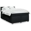 vidaXL &Kappa;&rho;&epsilon;&beta;ά&tau;&iota; Boxspring &mu;&epsilon; &Sigma;&tau;&rho;ώ&mu;&alpha; &Mu;&alpha;ύ&rho;&omicron; 140x200 &epsilon;&kappa;. &Upsilon;&phi;&alpha;&sigma;&mu;ά&tau;&iota;&nu;&omicron;