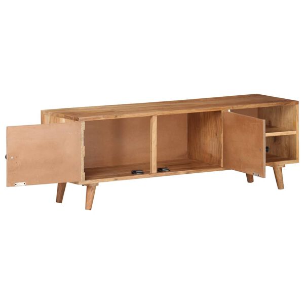 vidaXL Έπιπλο Τηλεόρασης 115 x 30 x 39 εκ. από Μασίφ Ξύλο Ακακίας