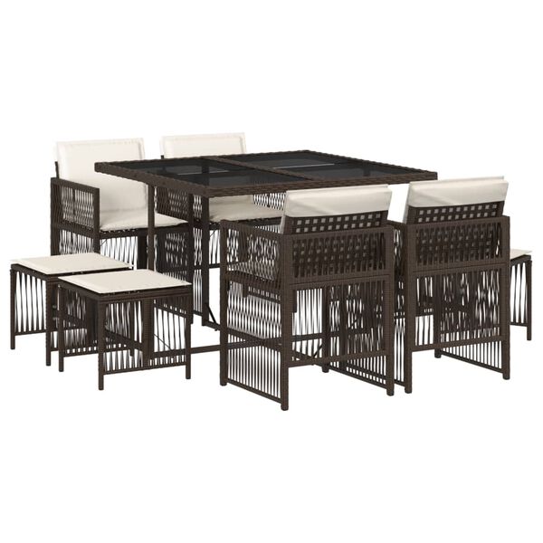 vidaXL &Sigma;&epsilon;&tau; &Tau;&rho;&alpha;&pi;&epsilon;&zeta;&alpha;&rho;ί&alpha;&sigmaf; &Kappa;ή&pi;&omicron;&upsilon; 9 &tau;&epsilon;&mu;. &Kappa;&alpha;&phi;έ &Sigma;&upsilon;&nu;&theta;&epsilon;&tau;&iota;&kappa;ό &Rho;&alpha;&tau;ά&nu; &mu;&epsilon; &Mu;&alpha;&xi;&iota;&lambda;ά&rho;&iota;&alpha;