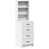 vidaXL Highboard &Lambda;&epsilon;&upsilon;&kappa;ό 40 x 41 x 135 &epsilon;&kappa;. &Epsilon;&pi;&epsilon;&xi;&epsilon;&rho;&gamma;&alpha;&sigma;&mu;έ&nu;&omicron; &Xi;ύ&lambda;&omicron;