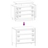 vidaXL Ντουλάπι Μαύρο 68x39x58,5 εκ. από Χάλυβα Ψυχρής Έλασης