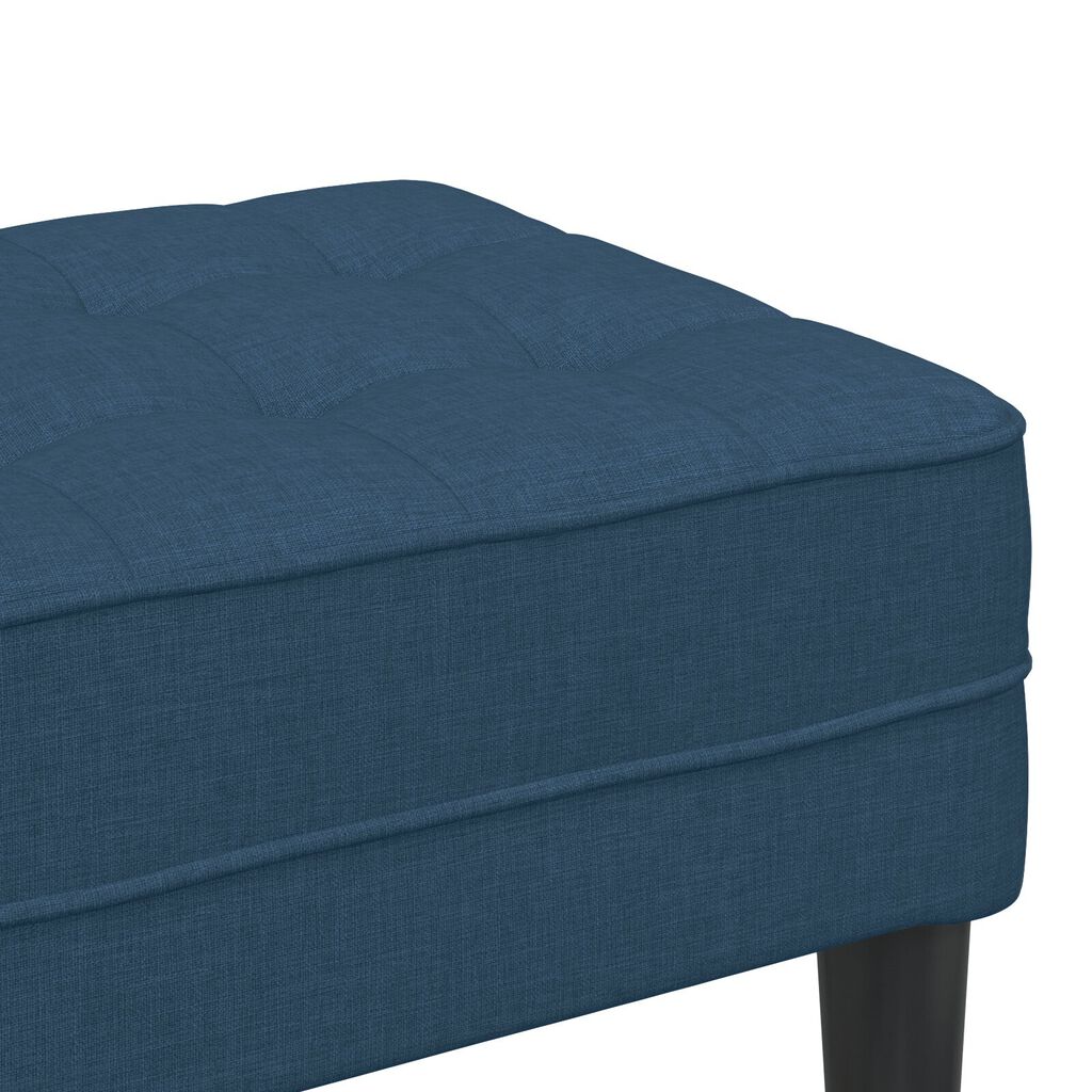 vidaXL Παγκάκι Μπλε 113x57x39 εκ. Υφάσμα