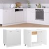 vidaXL Ντουλάπι Νιπτήρα "Lyon" Λευκό 80x46x81,5 εκ. από Τεχνητό Ξύλο