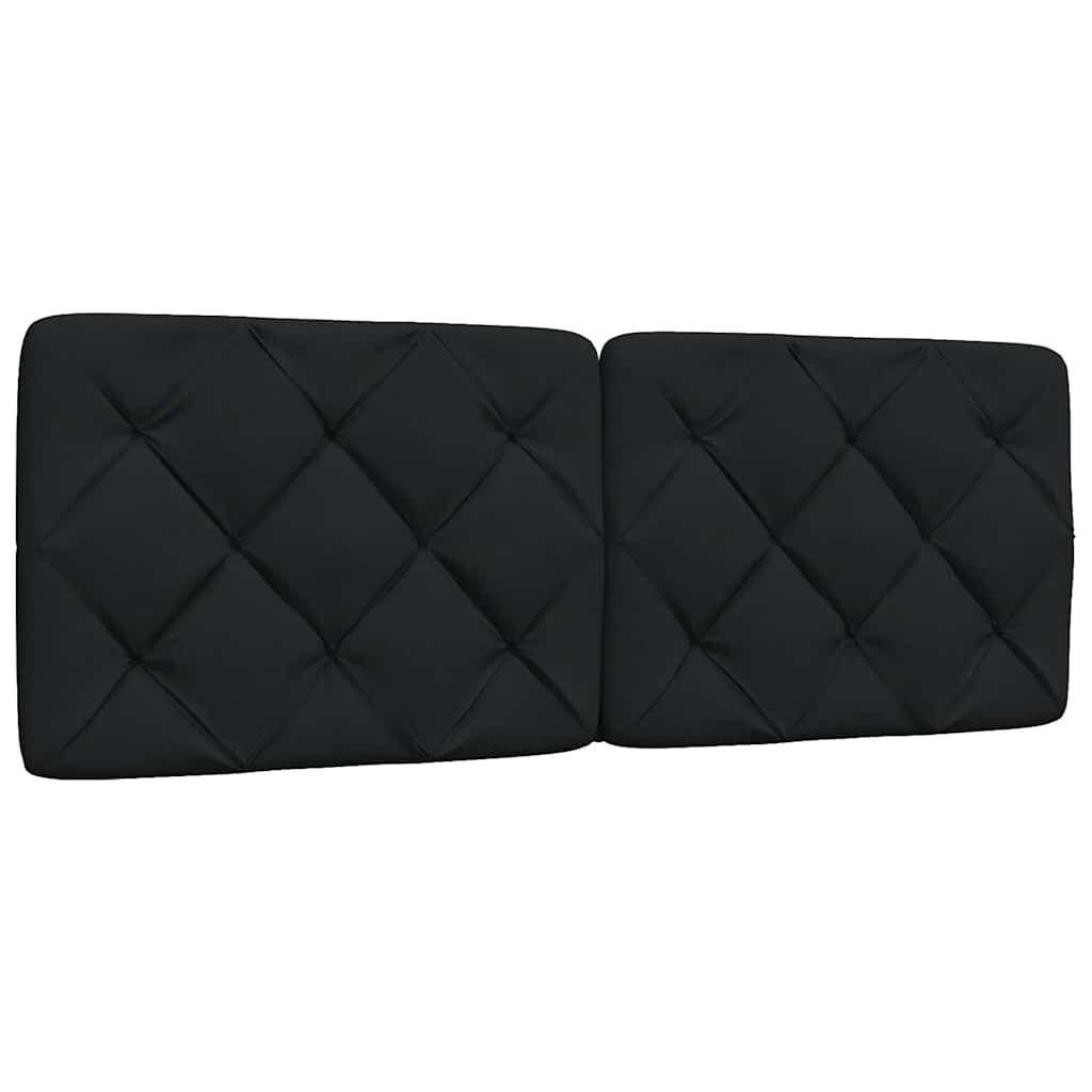 vidaXL Σκελετός Κρεβατιού Χωρίς Στρώμα Μαύρο 120x200 εκ. Υφασμάτινο