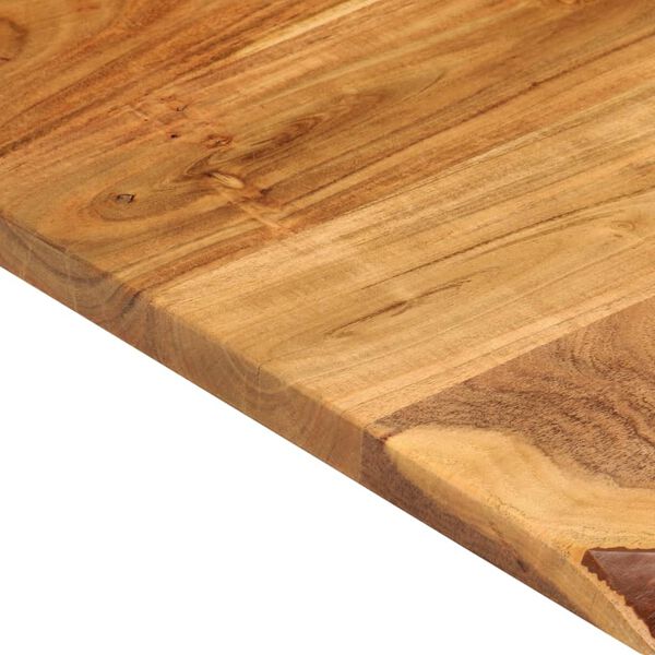 vidaXL Πάγκος Μπάνιου 100x52x2,5 εκ. από Μασίφ Ξύλο Ακακίας
