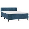 vidaXL &Kappa;&rho;&epsilon;&beta;ά&tau;&iota; Boxspring &mu;&epsilon; &Sigma;&tau;&rho;ώ&mu;&alpha; &Sigma;&kappa;&omicron;ύ&rho;&omicron; &Mu;&pi;&lambda;&epsilon; 140x190 &epsilon;&kappa;. &Beta;&epsilon;&lambda;&omicron;ύ&delta;&iota;&nu;&omicron;