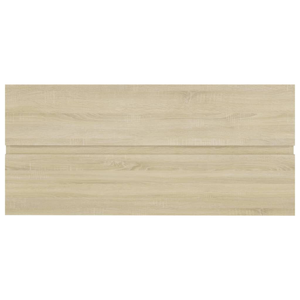 vidaXL Ντουλάπι Νιπτήρα Sonoma Δρυς 100x38,5x45 εκ. από Επεξ. Ξύλο