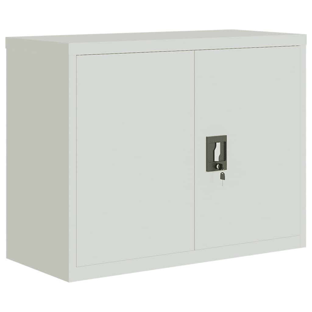 vidaXL Αρχειοθήκη Αν. Γκρι 90 x 40 x 110 εκ. Ατσάλινη