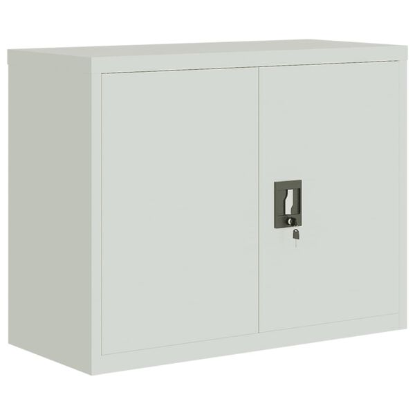 vidaXL Αρχειοθήκη Αν. Γκρι 90 x 40 x 110 εκ. Ατσάλινη