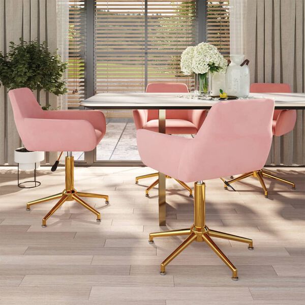 vidaXL &Kappa;&alpha;&rho;έ&kappa;&lambda;&epsilon;&sigmaf; &Tau;&rho;&alpha;&pi;&epsilon;&zeta;&alpha;&rho;ί&alpha;&sigmaf; &Pi;&epsilon;&rho;&iota;&sigma;&tau;&rho;&epsilon;&phi;ό&mu;&epsilon;&nu;&epsilon;&sigmaf; 4 &tau;&epsilon;&mu;. &Rho;&omicron;&zeta; &Beta;&epsilon;&lambda;&omicron;ύ&delta;&iota;&nu;&epsilon;&sigmaf;