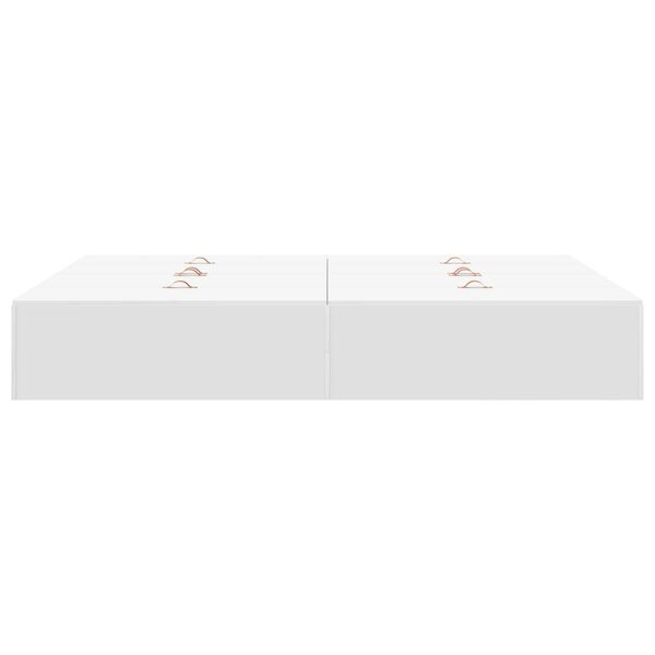 vidaXL Κρεβάτι Αποθήκευσης Λευκό 160 x 200 cm