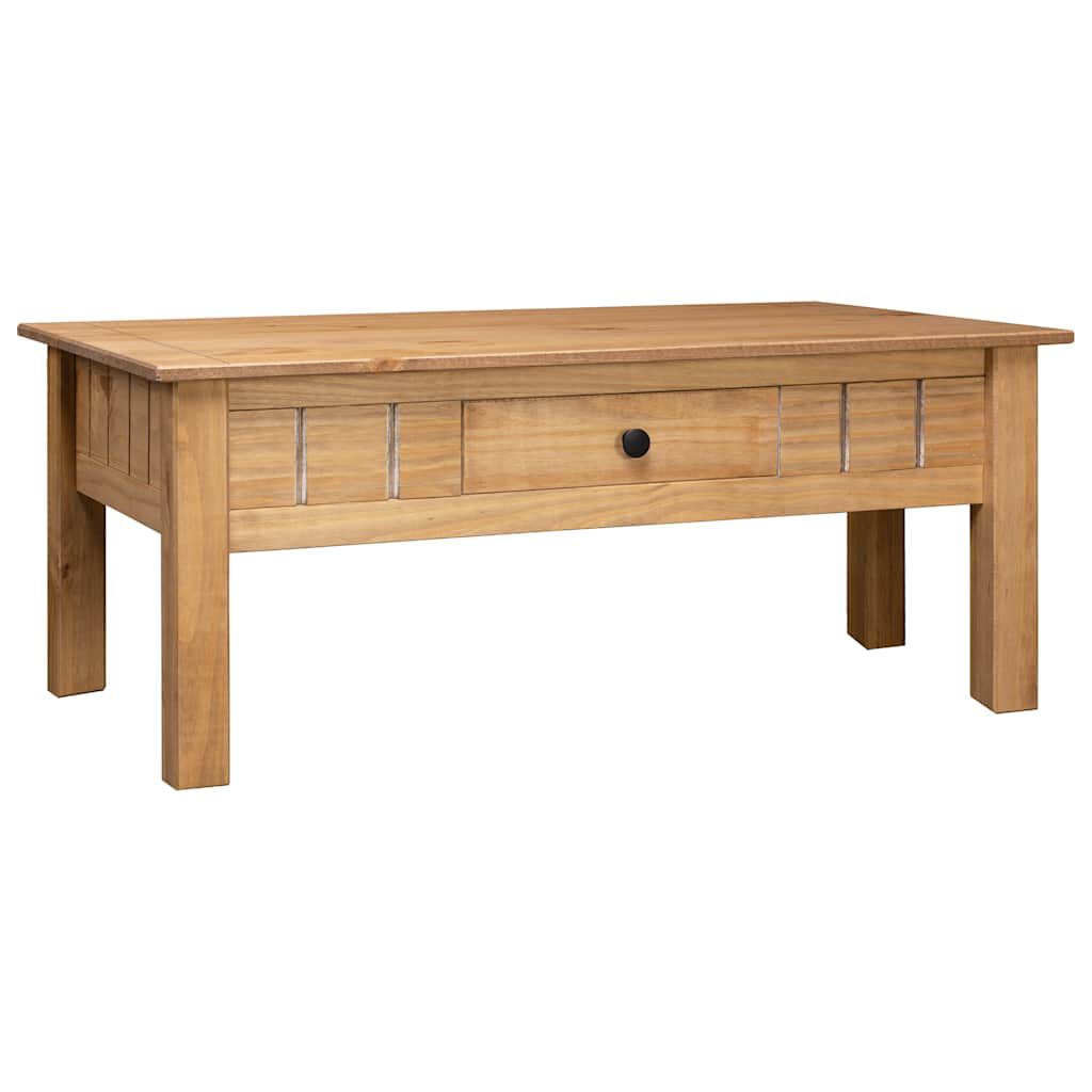 vidaXL Τραπέζακι Σαλονιού 100x60x43,5 εκ. Μασίφ Ξύλο Πεύκου Σειρά Panama