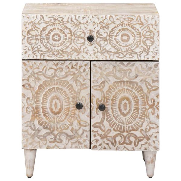 vidaXL &Kappa;&rho;&epsilon;&beta;&alpha;&tau;&omicron;&kappa;ά&mu;&alpha;&rho;&alpha; &Lambda;&epsilon;&upsilon;&kappa;ό 50 x 33 x 60 &epsilon;&kappa; &Sigma;&tau;&epsilon;&rho;&epsilon;ό &xi;ύ&lambda;&omicron; &mu;ά&nu;&gamma;&kappa;&omicron;