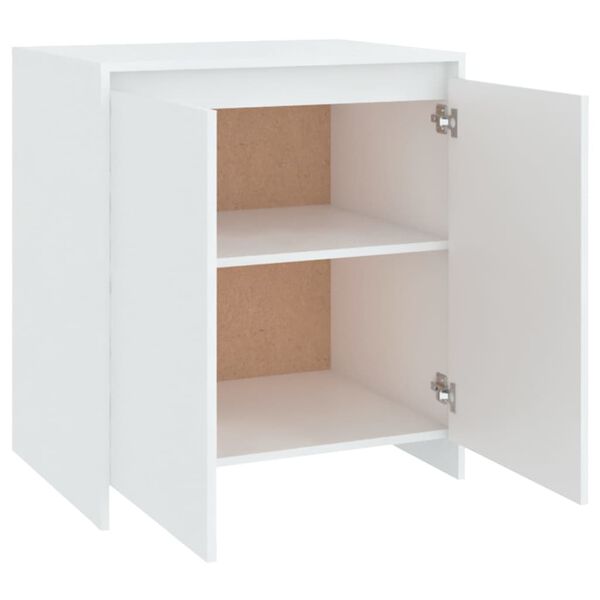 vidaXL Μπουφές Λευκός 70x41x75 εκ. από Επεξεργασμένο Ξύλο
