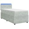 vidaXL &Kappa;&rho;&epsilon;&beta;ά&tau;&iota; box spring &mu;&epsilon; &sigma;&tau;&rho;ώ&mu;&alpha; &Alpha;&nu;&omicron;&iota;&chi;&tau;ό &gamma;&kappa;&rho;&iota; 90 x 200 cm &Beta;&epsilon;&lambda;&omicron;ύ&delta;&omicron;