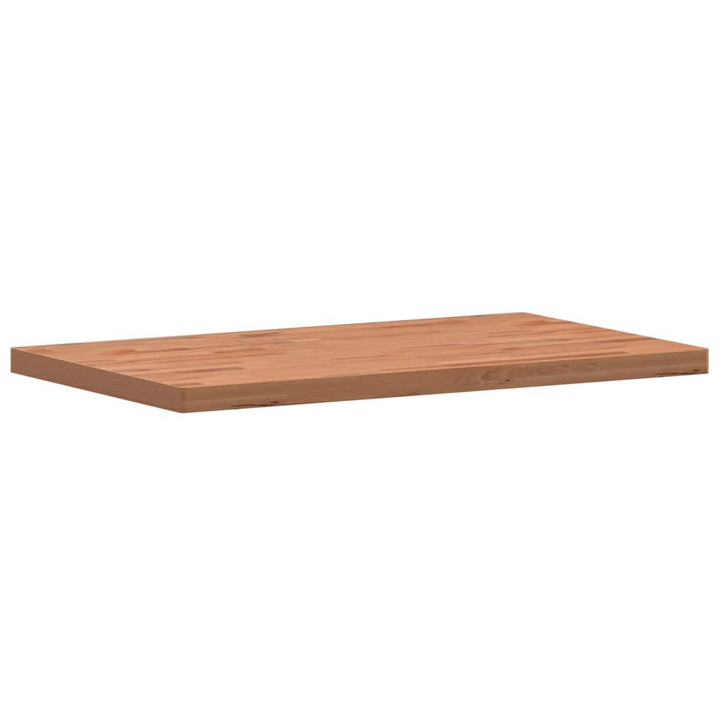 vidaXL Πάγκος Μπάνιου 100x60x4 εκ. από Μασίφ Ξύλο Οξιάς