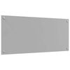 vidaXL Πίσω Πάνελ Κουζίνας 2 pcs Ανοιχτό γκρι 90 x 40 cm