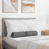 vidaXL Μαξιλάρια Στήριγμα 2 pcs Σκούρο Γκρι Ø 15 x 40 εκ ύφασμα