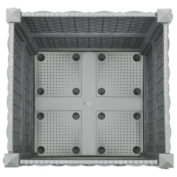 vidaXL Ζαρντινιέρα 40 x 40 x 38 εκ. από Πολυπροπυλένιο
