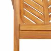 vidaXL Καρέκλες Κήπου 8 pcs Καφέ 59 x 62.5 x 89 εκ Μασίφ ξύλο ακακίας