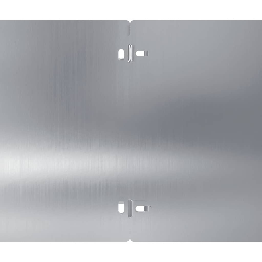 vidaXL Περιφράξεις γκαζόν 30 τεμάχια 20x103 cm από γαλβανισμένο χάλυβα
