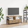 vidaXL &Nu;&tau;&omicron;&upsilon;&lambda;ά&pi;&iota; TV &mu;&epsilon; &sigma;&upsilon;&rho;&tau;ά&rho;&iota; Artisan Oak 90 x 33 x 45 &epsilon;&kappa;