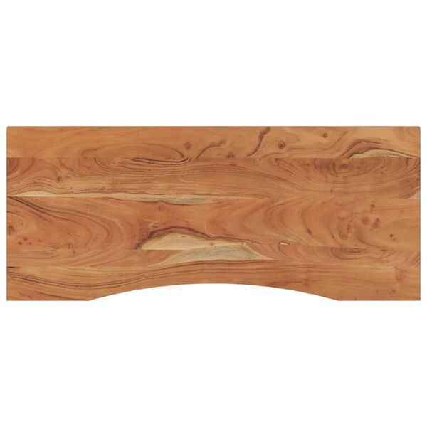 vidaXL Επιφάνεια Γραφείου Ορθογώνια 110x50x2,5 εκ. Μασίφ Ξύλο Ακακίας