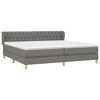 vidaXL &Kappa;&rho;&epsilon;&beta;ά&tau;&iota; Boxspring &mu;&epsilon; &Sigma;&tau;&rho;ώ&mu;&alpha; &Sigma;&kappa;&omicron;ύ&rho;&omicron; &Gamma;&kappa;&rho;&iota; 200x200 &epsilon;&kappa;. &Upsilon;&phi;&alpha;&sigma;&mu;ά&tau;&iota;&nu;&omicron;