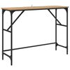 vidaXL &Tau;&rho;&alpha;&pi;έ&zeta;&iota; &kappa;&omicron;&nu;&sigma;ό&lambda;&alpha;&sigmaf; Artisan Oak 100 x 32 x 75 &epsilon;&kappa;