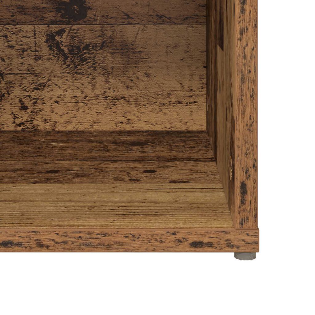 vidaXL Σετ επίπλου τηλεόρασης 4 pcs Παλιό ξύλο 72 x 35 x 36.5 cm