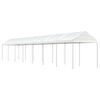 vidaXL &Kappa;&iota;ό&sigma;&kappa;&iota; &mu;&epsilon; &Tau;έ&nu;&tau;&alpha; &Lambda;&epsilon;&upsilon;&kappa;ό 15,61 x 2,28 x 2,69 &mu;. &alpha;&pi;ό &Pi;&omicron;&lambda;&upsilon;&alpha;&iota;&theta;&upsilon;&lambda;έ&nu;&iota;&omicron;