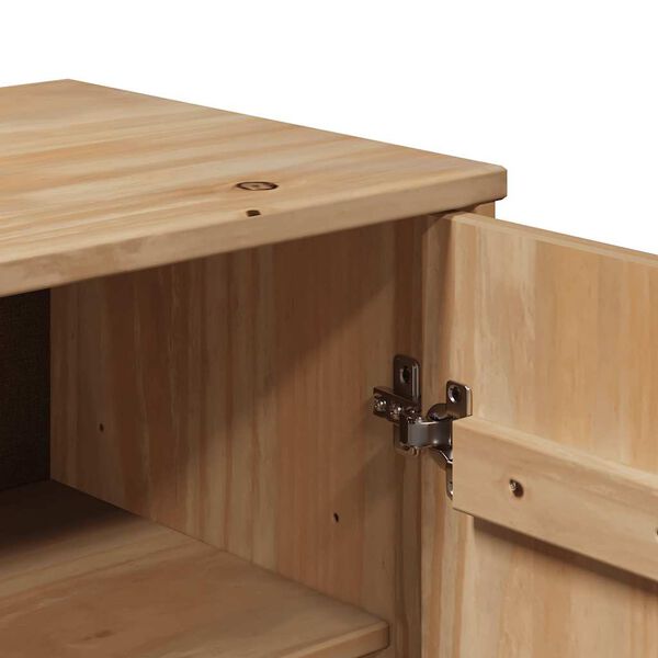 vidaXL Ντουλάπι Διαδρόμου OTTA 75x40x75 εκ. από Μασίφ Ξύλο Πεύκου