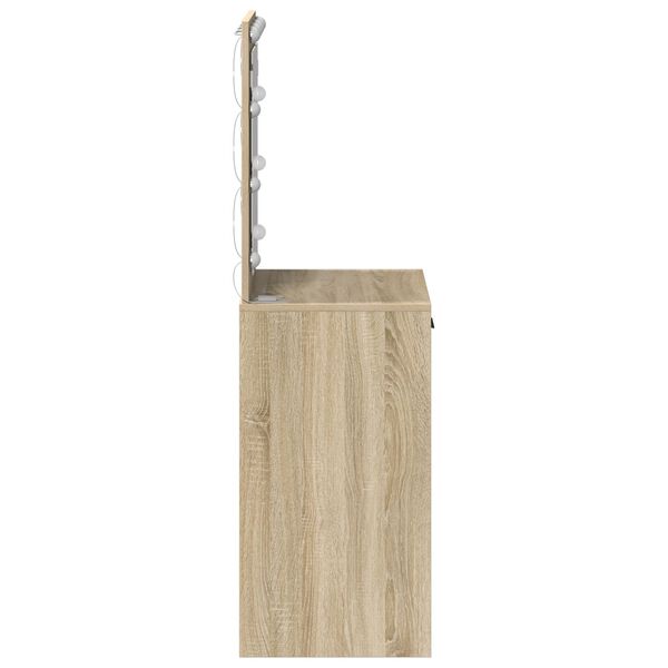 vidaXL Κομοδίνο Sonoma Δρυς 50 x 41 x 135 εκ Επεξεργασμένο ξύλο