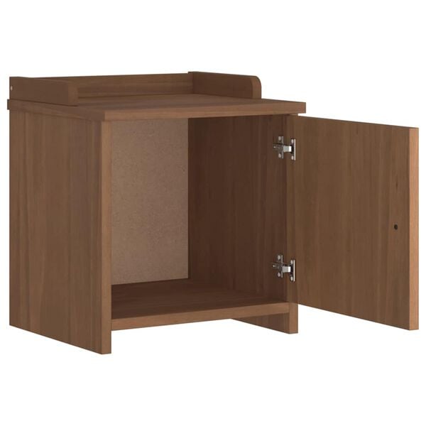 vidaXL Πάγκος διαδρόμου "SANDNES" 45x40x50 εκ.Πεύκο μασίφ ξύλο