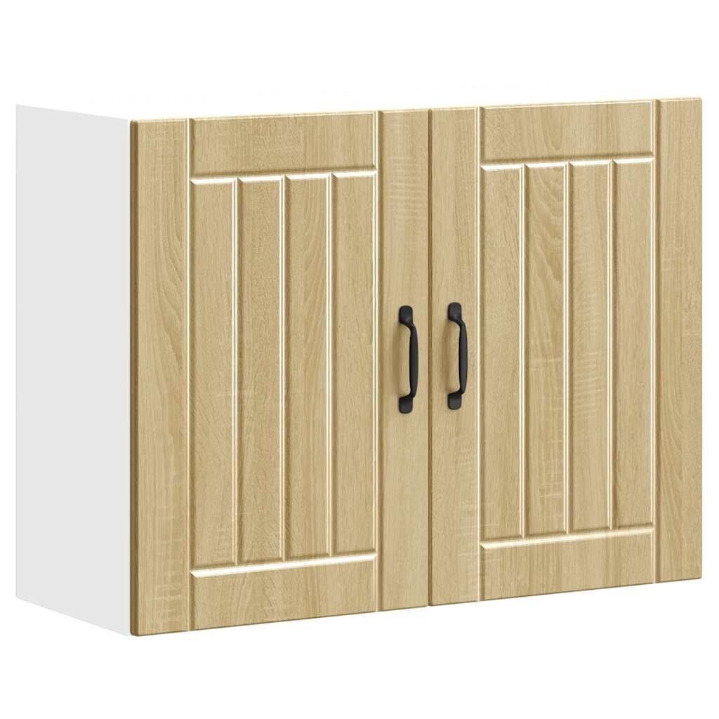 vidaXL ντουλάπι τοίχου κουζίνας "Lucca" Sonoma Oak Engineered Wood