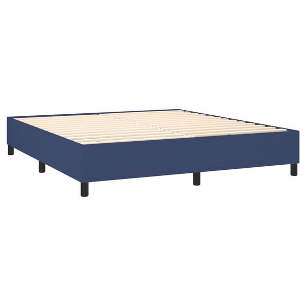 vidaXL &Kappa;&rho;&epsilon;&beta;ά&tau;&iota; Boxspring &mu;&epsilon; &Sigma;&tau;&rho;ώ&mu;&alpha; &Mu;&pi;&lambda;&epsilon; 180x200 &epsilon;&kappa;. &Upsilon;&phi;&alpha;&sigma;&mu;ά&tau;&iota;&nu;&omicron;