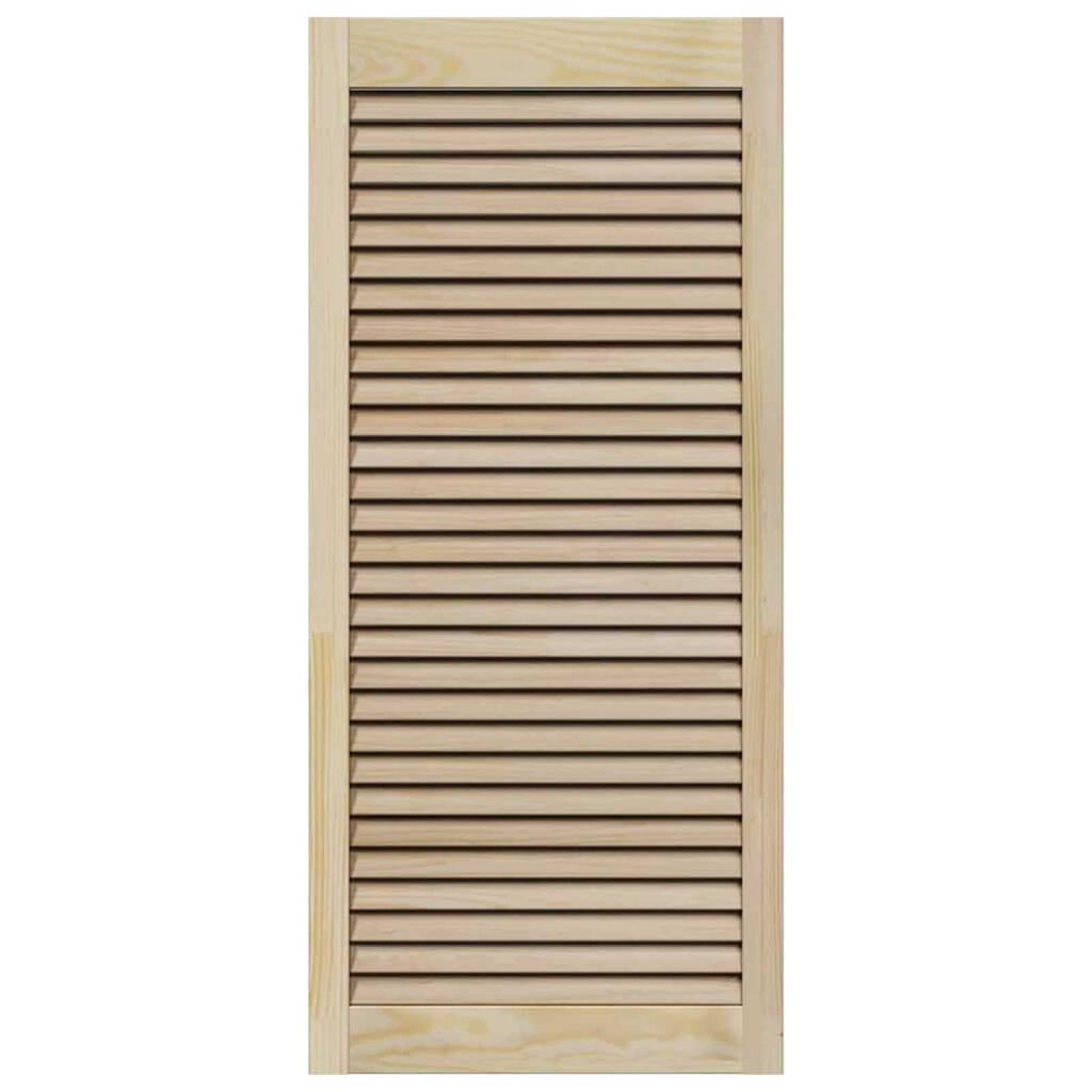 vidaXL Πόρτες Ντουλάπας με πόρτα 4 pcs Καφέ 110 x 49.5 x 2.1 εκ