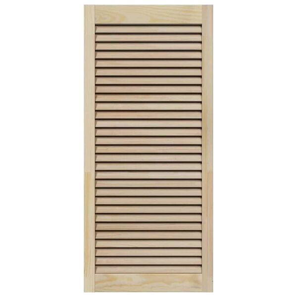 vidaXL Πόρτες Ντουλάπας με πόρτα 4 pcs Καφέ 110 x 49.5 x 2.1 εκ