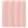 vidaXL Κουρτίνες Voile με ροδέλες 2 τεμάχια Ροζ 140x140 εκ.