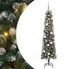vidaXL &Tau;&epsilon;&chi;&nu;&eta;&tau;ό &Chi;&rho;&iota;&sigma;&tau;&omicron;&upsilon;&gamma;&epsilon;&nu;&nu;&iota;ά&tau;&iota;&kappa;&omicron; &Delta;έ&nu;&tau;&rho;&omicron; &mu;&epsilon; 300 LED &Pi;&rho;ά&sigma;&iota;&nu;&omicron; 180 cm
